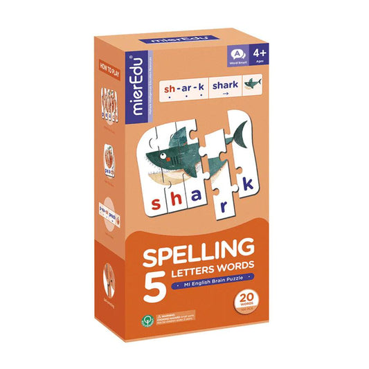 MierEdu - English Brain Spelling 5 Letters Words - Baby Harbour