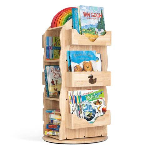 My Duckling BINDI Revolving Solid Wood Bookcase - Baby Harbour