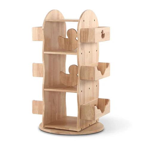 My Duckling BINDI Revolving Solid Wood Bookcase - Baby Harbour