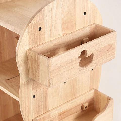 My Duckling BINDI Revolving Solid Wood Bookcase - Baby Harbour