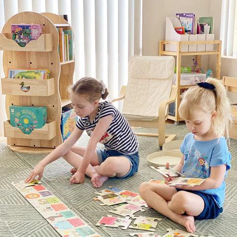 My Duckling BINDI Revolving Solid Wood Bookcase - Baby Harbour