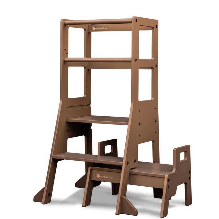 My Duckling JALA Deluxe Adjustable Learning Tower with stool - Baby Harbour