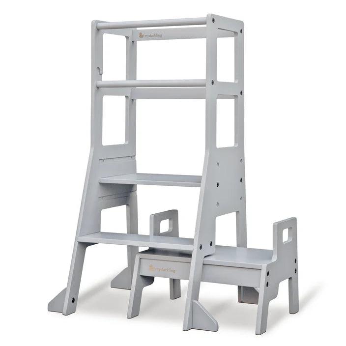 My Duckling JALA Deluxe Adjustable Learning Tower with stool - Baby Harbour