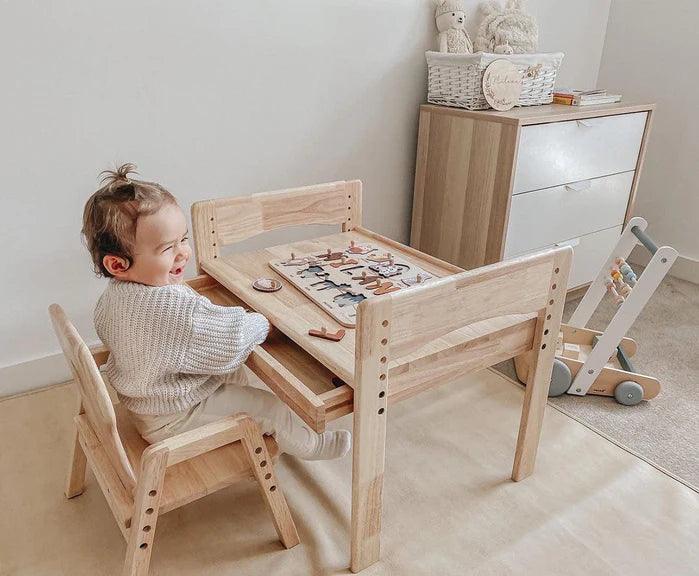 My Duckling KAYA Primary Adjustable Table and Chair Set - Baby Harbour