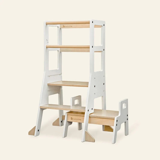 My Duckling JALA Deluxe Adjustable Learning Tower with stool