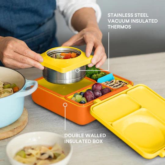 OmieBox V2 Hot And Cold Bento Lunch Box - Baby Harbour