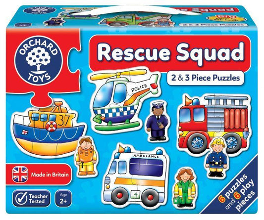 Orchard Games - Rescue Squad Puzzles (6 pack) - Baby Harbour