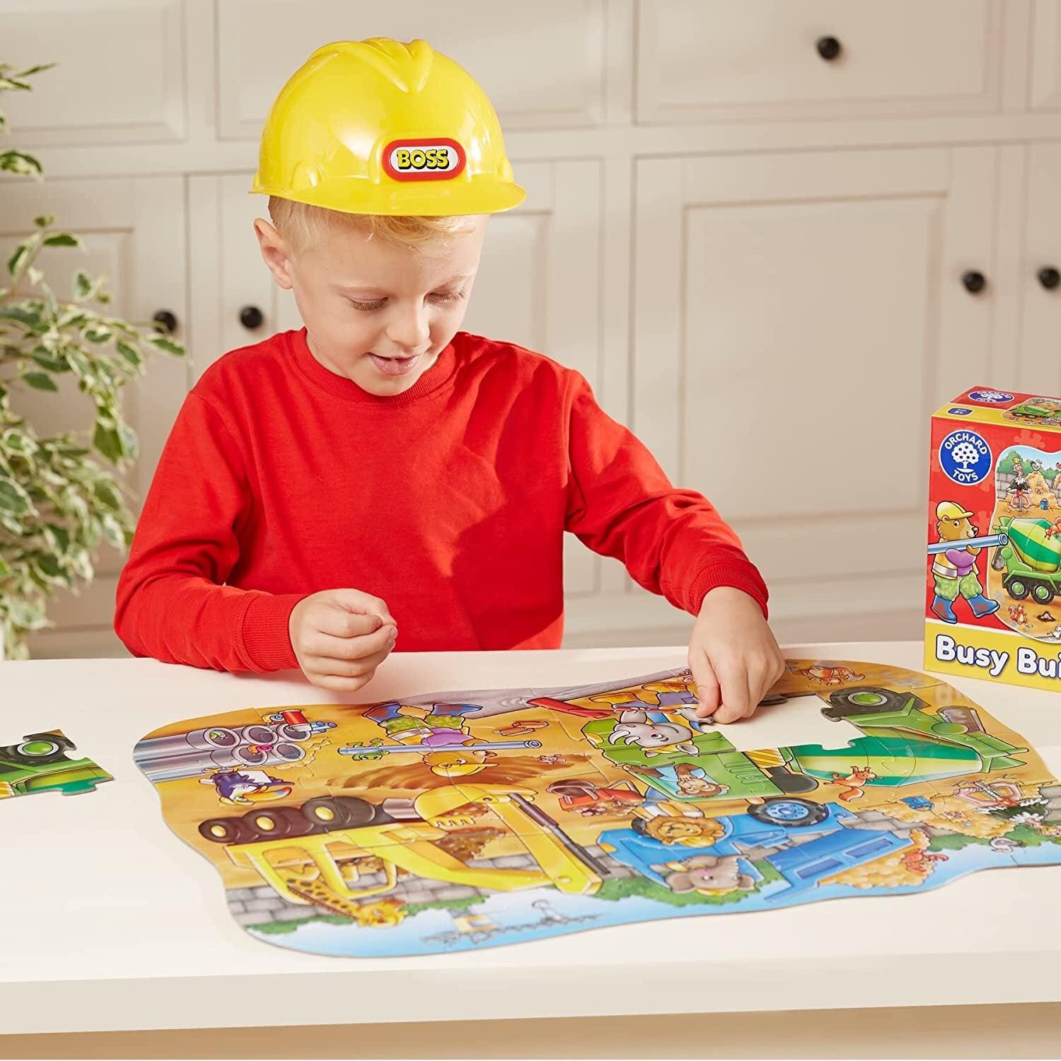 Orchard Toys - Busy Builders Puzzle 30pc - Baby Harbour