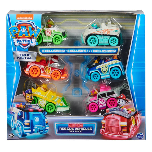 PAW Patrol True Metal Neon Gift Pack - Baby Harbour