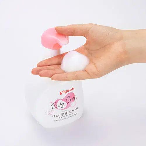 Pigeon -  Baby  Body Foam Soap Flower Fragrance 500ml - Baby Harbour