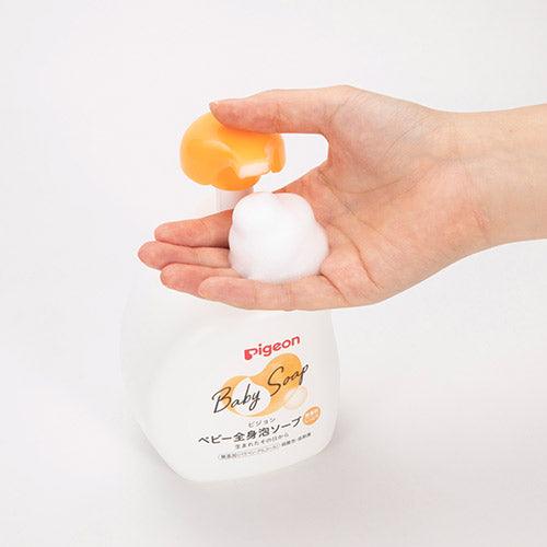 Pigeon -  Baby Moisturizing Foam Soap Body Wash 500ML - Baby Harbour