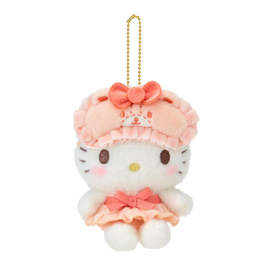 Sanrio - Plush Keychain Hello Kitty Nakayoshi Pajamas