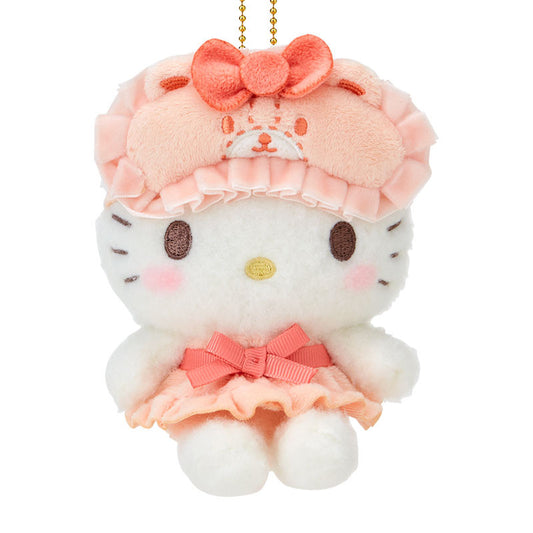 Sanrio - Plush Keychain Hello Kitty Nakayoshi Pajamas