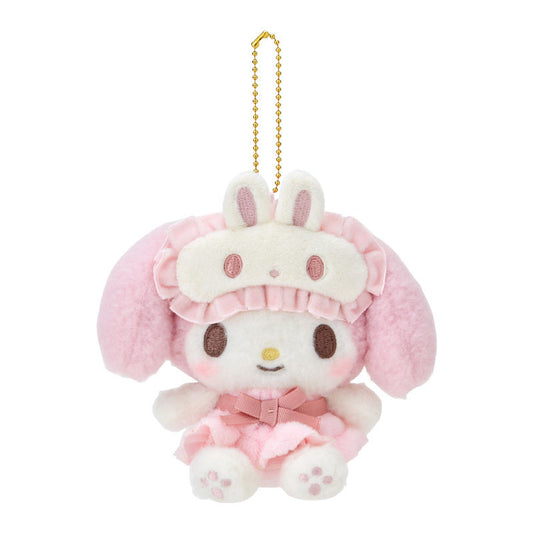 Sanrio - Plush Keychain My Melody Nakayoshi Pajamas