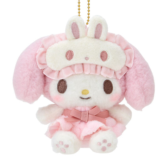 Sanrio - Plush Keychain My Melody Nakayoshi Pajamas
