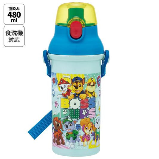 Skater - Antibacterial One-touch Water Bottle PAW Patrol 480ml