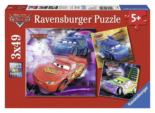 Ravensburger - Disney Cars Puzzle 3*49pcs - Baby Harbour