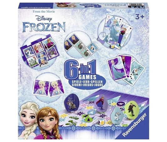 Ravensburger - DISNEY FROZEN - 6-IN-1 GAMES - Baby Harbour