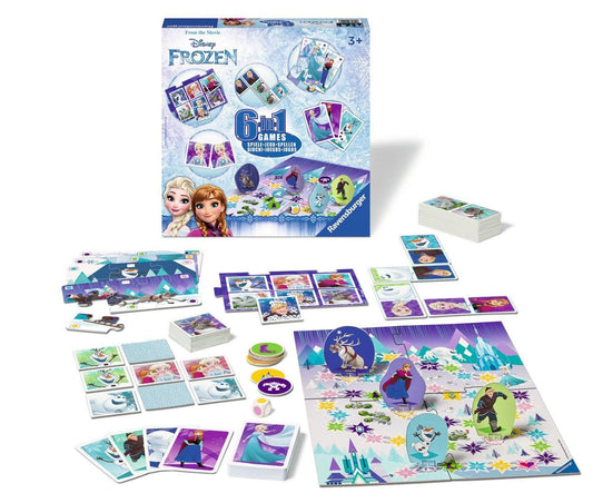 Ravensburger - DISNEY FROZEN - 6-IN-1 GAMES - Baby Harbour