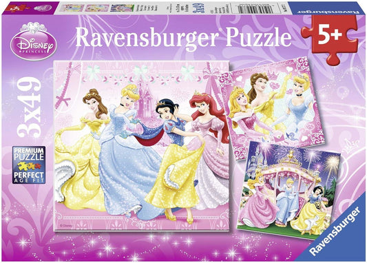 Ravensburger - Disney Snow White Puzzle 3x49pcs Jigsaw Puzzle - Baby Harbour