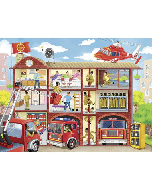 Ravensburger - Firehouse Frenzy Puzzle 100pc - Baby Harbour