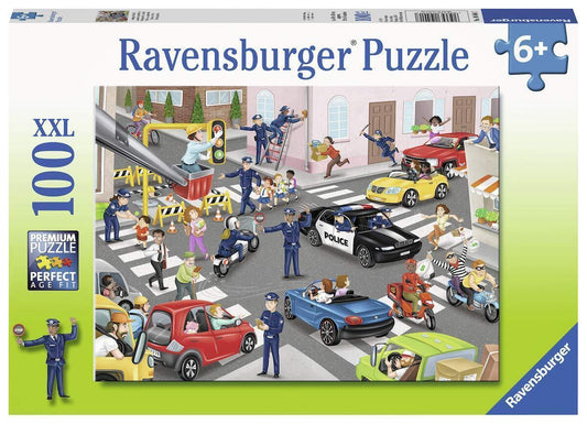 Ravensburger - Police on Patrol Puzzle 100pc - Baby Harbour