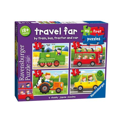 Ravensburger - Travel Far My First Puzzle - 2,3,4 & 5pc - Baby Harbour