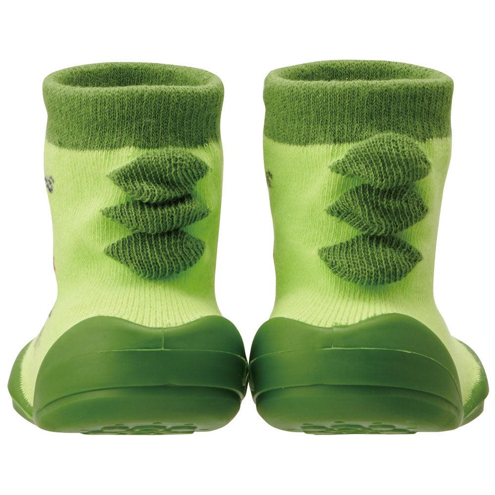 Skater - Anti-Slip Baby First Walking Sock Shoes Dinosaur - Baby Harbour