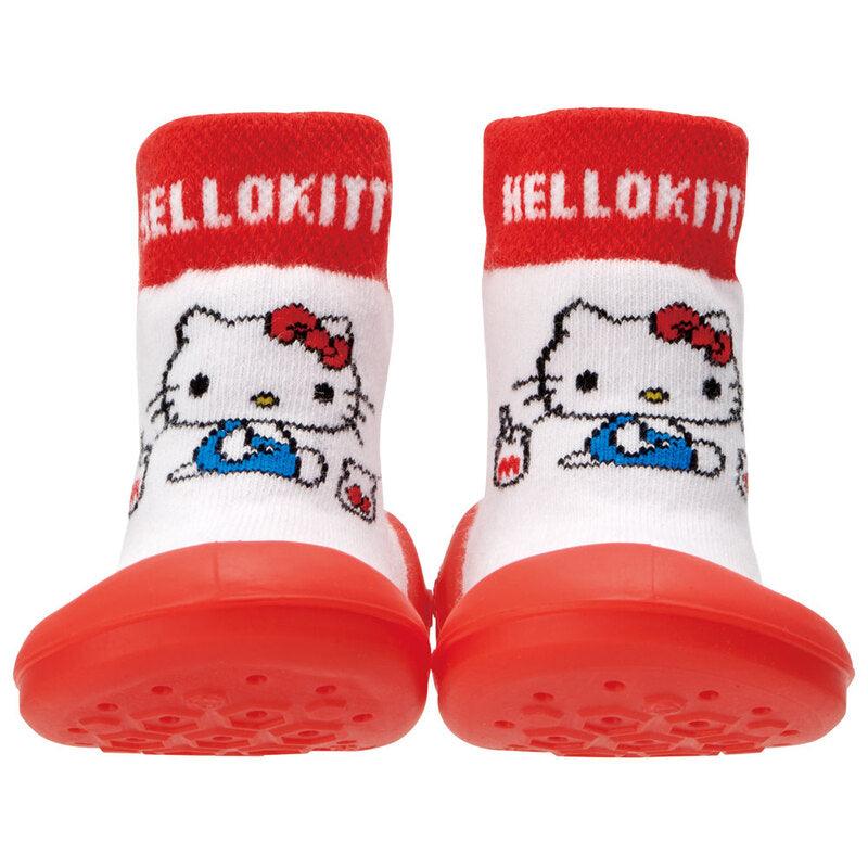 Skater - Anti-Slip Baby First Walking Sock Shoes Hello Kitty - Baby Harbour