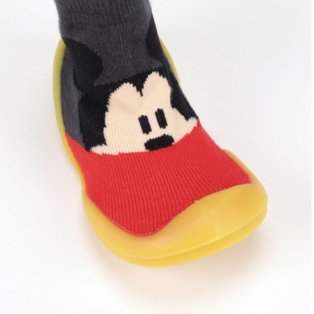 Skater - Anti-Slip Baby First Walking Sock Shoes Mickey Mouse - Baby Harbour