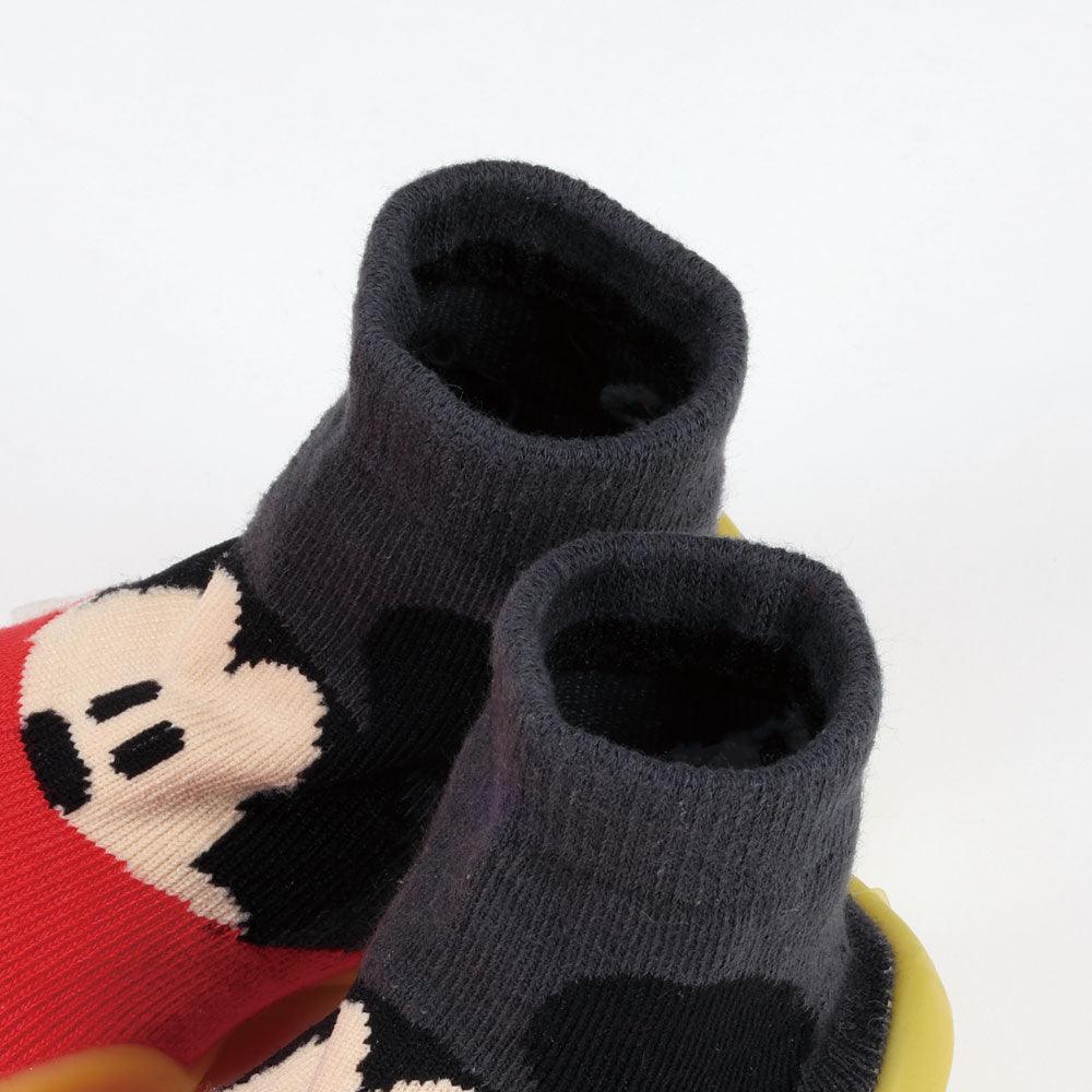 Skater - Anti-Slip Baby First Walking Sock Shoes Mickey Mouse - Baby Harbour