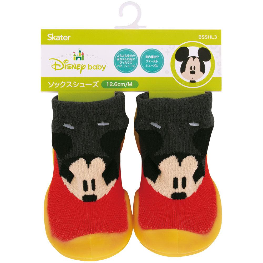 Skater - Anti-Slip Baby First Walking Sock Shoes Mickey Mouse - Baby Harbour