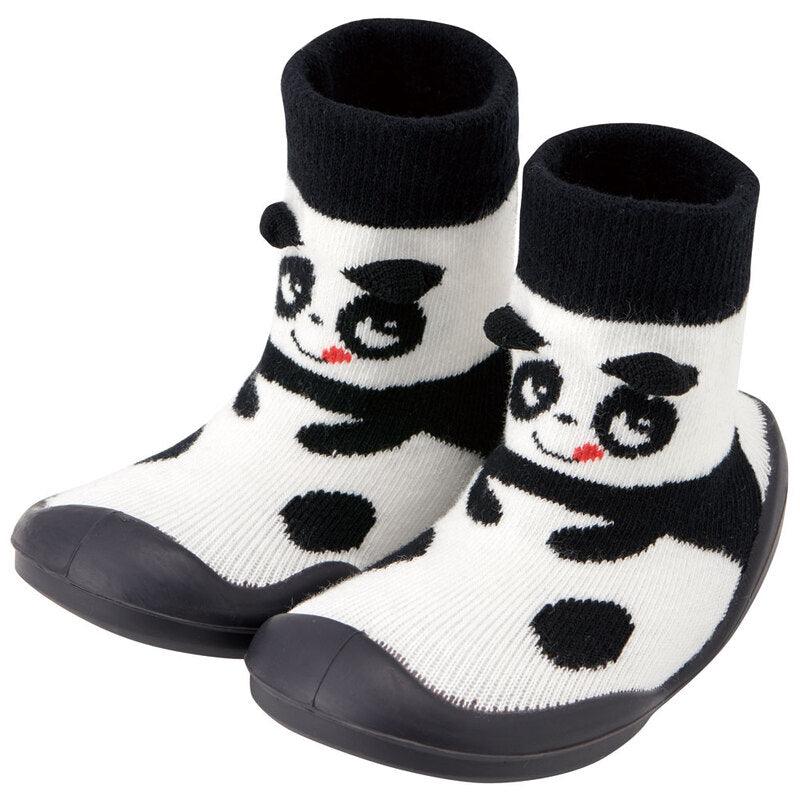 Skater - Anti-Slip Baby First Walking Sock Shoes Panda - Baby Harbour