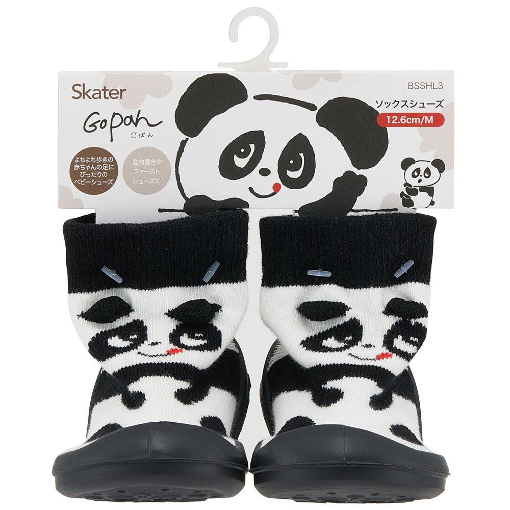 Skater - Anti-Slip Baby First Walking Sock Shoes Panda - Baby Harbour