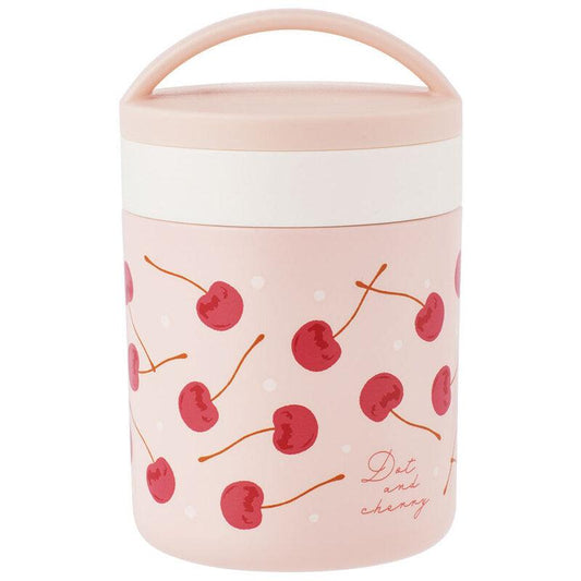 Skater - Antibacterial Insulated Thermal Soup Jar 300ml Cherry - Baby Harbour