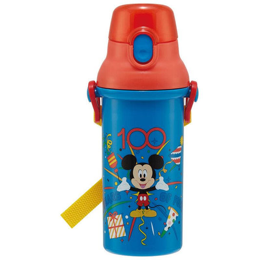 Skater - Antibacterial One-touch Water Bottle Disney 100th Anniversary 480ml - Baby Harbour