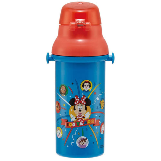 Skater - Antibacterial One-touch Water Bottle Disney 100th Anniversary 480ml - Baby Harbour