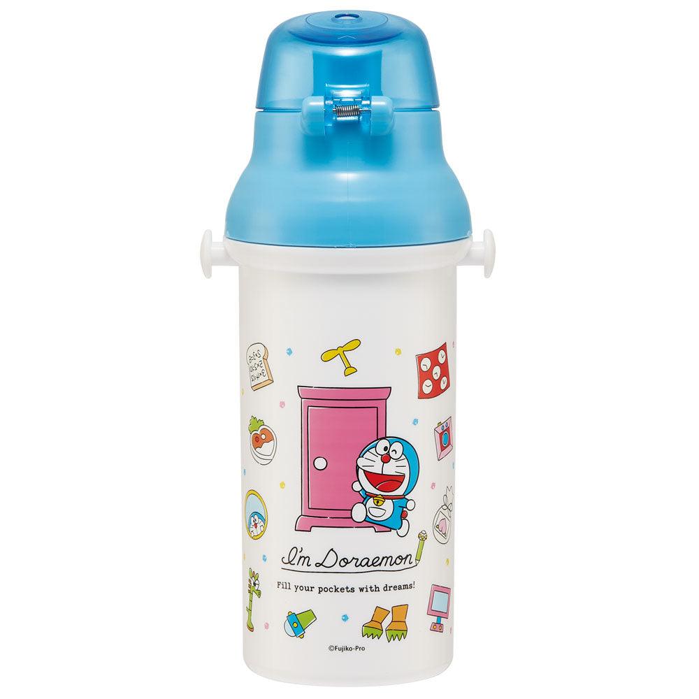 Skater - Antibacterial One-touch Water Bottle Doraemon 480ml - Baby Harbour