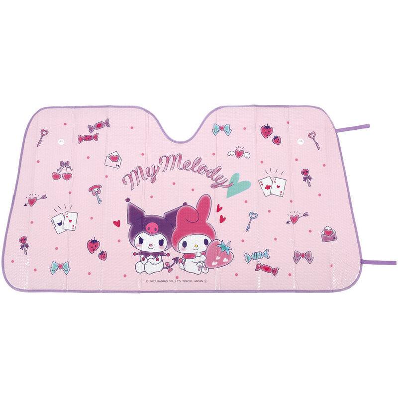 Skater - Car Front Windshield Visor Kuromi and Melody - Baby Harbour