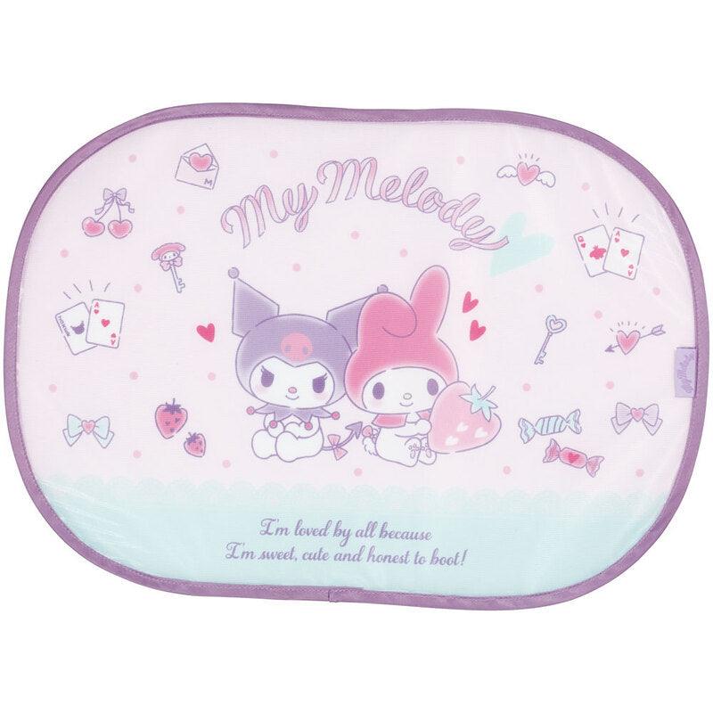 Skater - Car sunshade Kuromi and Melody - Baby Harbour