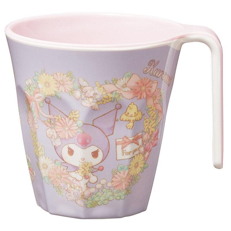 Skater - Melamine Tumbler Cup with Handle Kuromi 300ml - Baby Harbour