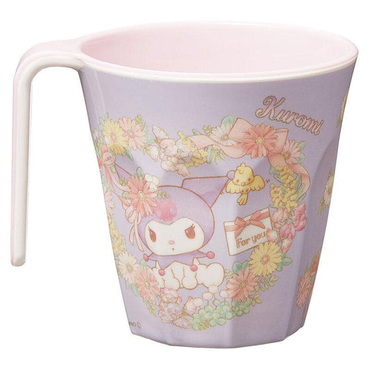 Skater - Melamine Tumbler Cup with Handle Kuromi 300ml - Baby Harbour