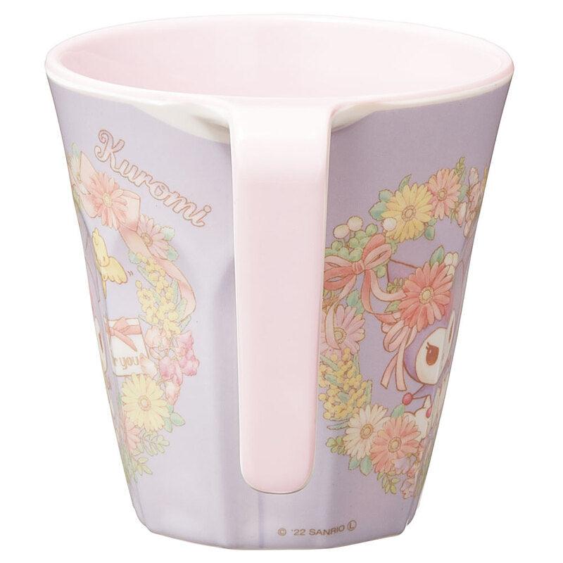 Skater - Melamine Tumbler Cup with Handle Kuromi 300ml - Baby Harbour