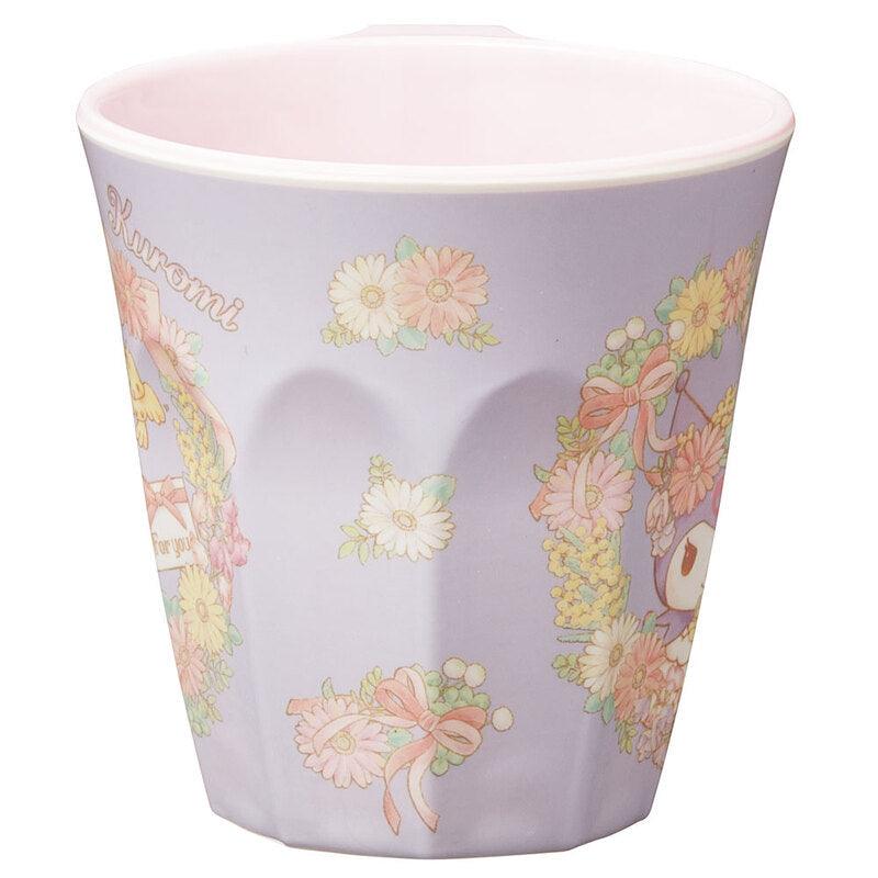 Skater - Melamine Tumbler Cup with Handle Kuromi 300ml - Baby Harbour