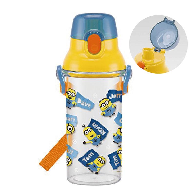 Skater - One-touch Direct Water Bottle Minions 480ml - Baby Harbour