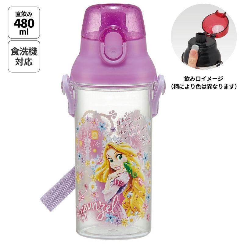 Skater - One-touch Direct Water Bottle Rapunzel 480ml - Baby Harbour