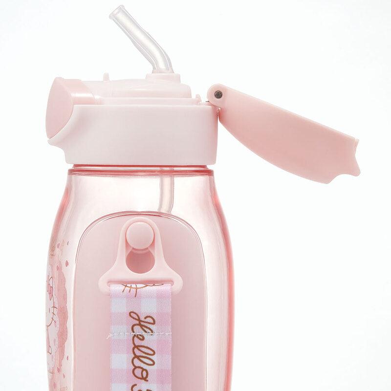 Skater - One-Touch Straw Water Bottle Hello Kitty 530ml - Baby Harbour