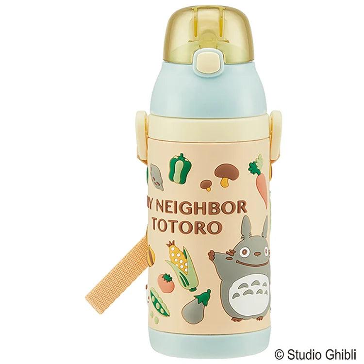 Skater - Vacuum Stainless Steel Straw Insulated Bottle 3D Totoro 380ml - Baby Harbour