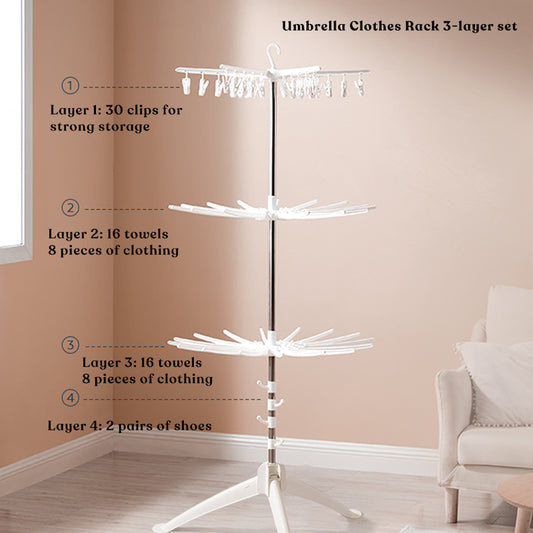 KUB - Clothes Hanger 3 layers