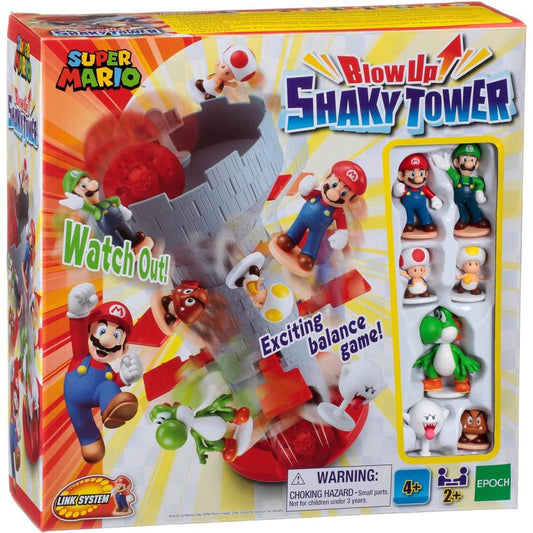 Super Mario - Blow Up Shaky Tower Game - Baby Harbour